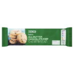 Tesco Scottish All Butter Chocolate Chip Shortbread 160g