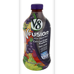 V8 V Fusion Vegetable And Fruit Concord Grape Raspberry Juice 46fl oz