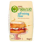 Tesco Organic Self-Raising Flour 1kg